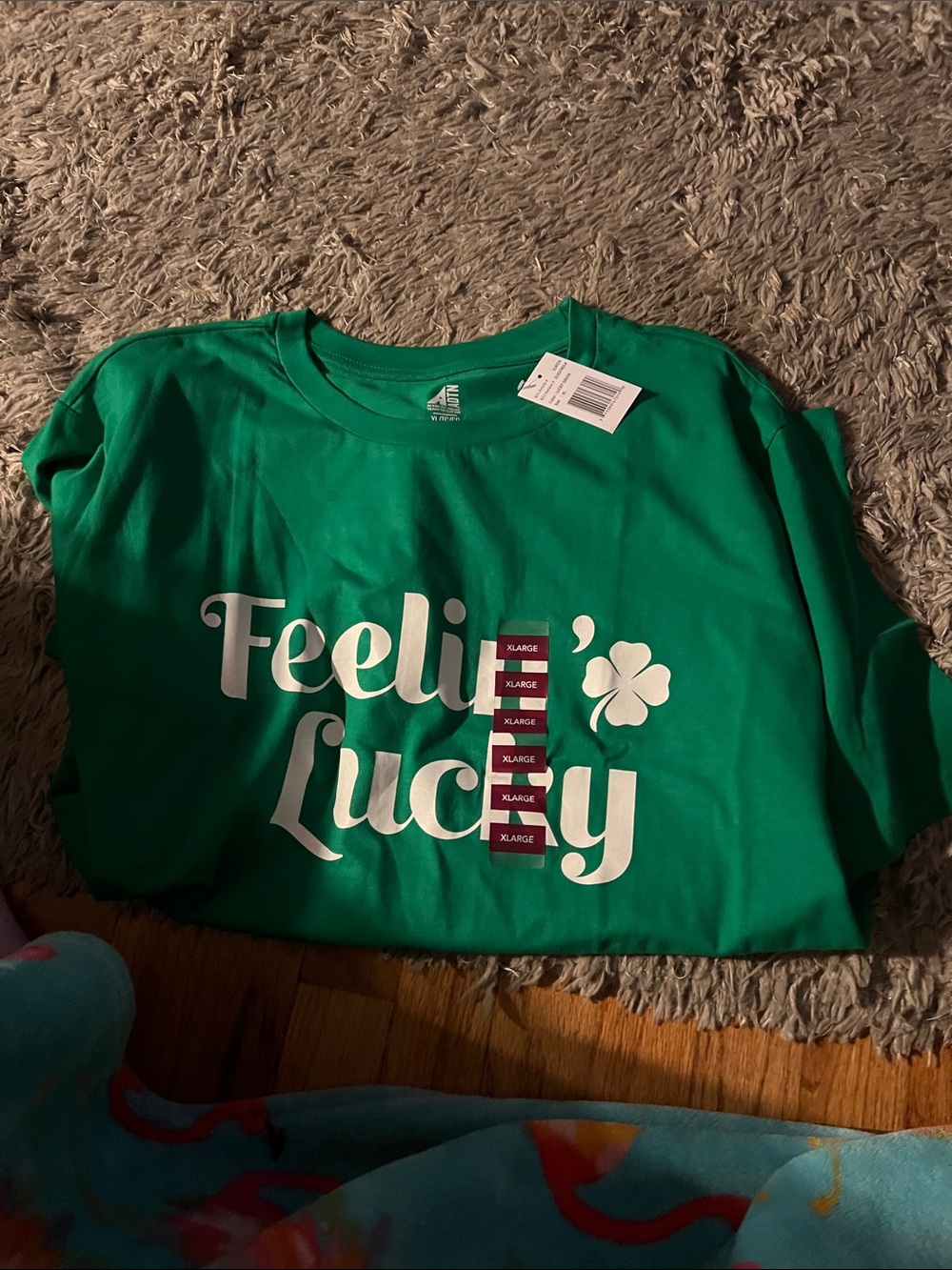 ADT Green 'Feeling Lucky' Short Sleeve Tee
